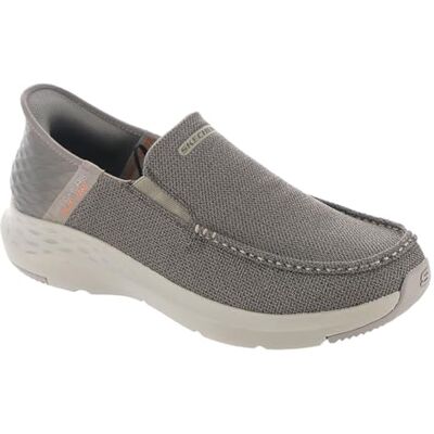 Skechers Parson Ralven Chaussures à Enfiler pour Homme, Taupe, 8.5 Wide - Publicité Skechers Parson Ralven Chaussures à Enfiler pour Homme, Taupe, 8.5 Wide - Publicité
