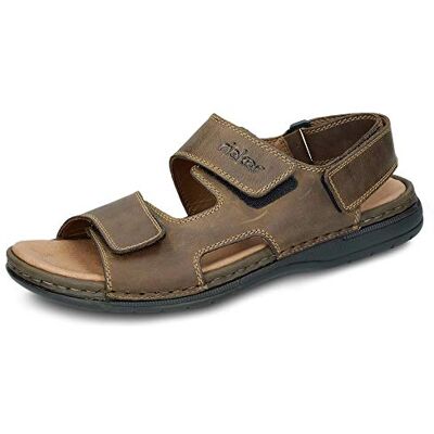Rieker 25558-25, Sandales Bout fermé Homme, Marron (Tabak 25), 45 EU - Publicité Rieker 25558-25, Sandales Bout fermé Homme, Marron (Tabak 25), 45 EU - Publicité