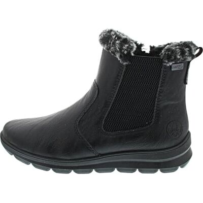 Rieker Damen Stiefelette Schwarz GR. 40 - Publicité Rieker Damen Stiefelette Schwarz GR. 40 - Publicité