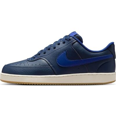 Nike Homme Court Vision Low, Midnight Navy Deep Royal Blue, 44.5 EU - Publicité Nike Homme Court Vision Low, Midnight Navy Deep Royal Blue, 44.5 EU - Publicité