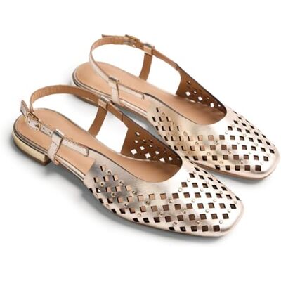 GIOSEPPO KYAKA Chaussures Plates Mary Jane Femme Platine 35 EU - Publicité GIOSEPPO KYAKA Chaussures Plates Mary Jane Femme Platine 35 EU - Publicité