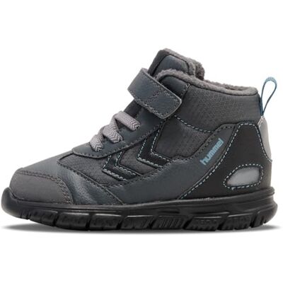 Hummel CROSSLITE WINTER MID INFANT, Bottine, FORGED IRON, - Publicité Hummel CROSSLITE WINTER MID INFANT, Bottine, FORGED IRON, - Publicité