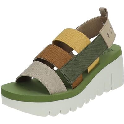 Fly London Women's Yere847fly Sandal, Cloud Multicolor Green, 5 UK - Publicité Fly London Women's Yere847fly Sandal, Cloud Multicolor Green, 5 UK - Publicité