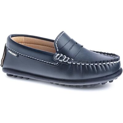 Pablosky Moccasin, Bleu Marine, 24 EU - Publicité Pablosky Moccasin, Bleu Marine, 24 EU - Publicité