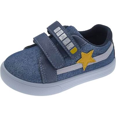 Chicco, Sneakers à Double Velcro, Confortables, Légères, Flexibles et Transpirantes, Garçon, Conçu en Italie - Publicité Chicco, Sneakers à Double Velcro, Confortables, Légères, Flexibles et Transpirantes, Garçon, Conçu en Italie - Publicité