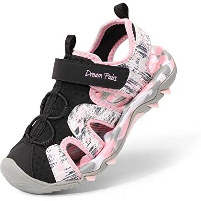 DREAM PAIRS Sandales Enfant Garçon Fille Sandales de Sport Outdoor Bout Fermé, Chaussures d'eau Antidérapantes Respirantes Sandales Randonnée Plage Marche Été pour Enfants,Size 31,Rose/Noir - Publicité DREAM PAIRS Sandales Enfant Garçon Fille Sandales de Sport Outdoor Bout Fermé, Chaussures d'eau Antidérapantes Respirantes Sandales Randonnée Plage Marche Été pour Enfants,Size 31,Rose/Noir - Publicité