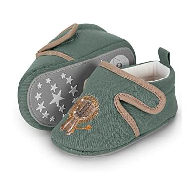 Sterntaler garçon Chaussure bébé Lion Semelle de Mocassin, Vert foncé, 18 EU - Publicité Sterntaler garçon Chaussure bébé Lion Semelle de Mocassin, Vert foncé, 18 EU - Publicité