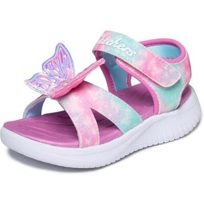 Skechers Sandales plates pour bébé fille Jumpsters Butterfly Brites, Rose., 3 Little Kid - Publicité Skechers Sandales plates pour bébé fille Jumpsters Butterfly Brites, Rose., 3 Little Kid - Publicité