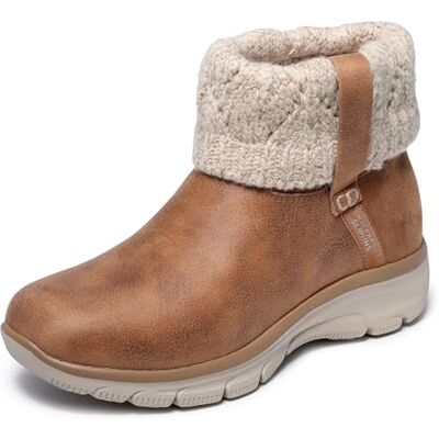 Skechers Easy Going Cozy Weather 2 Chaussures à enfiler mains libres pour femme, châtaigne, 38 EU - Publicité Skechers Easy Going Cozy Weather 2 Chaussures à enfiler mains libres pour femme, châtaigne, 38 EU - Publicité