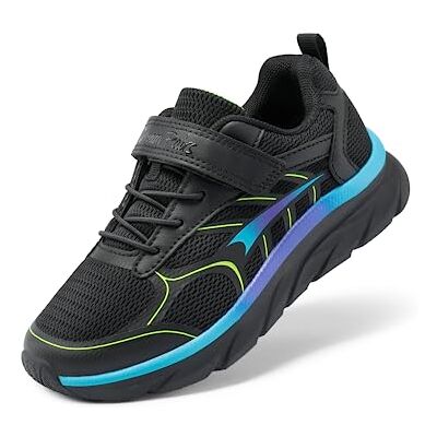 DREAM PAIRS Chaussures de Course pour Enfants Pliables et Respirantes Chaussure de Sport Durable pour Garçon Fille,Size 30,Noir/Bleu,SDRS2326K - Publicité DREAM PAIRS Chaussures de Course pour Enfants Pliables et Respirantes Chaussure de Sport Durable pour Garçon Fille,Size 30,Noir/Bleu,SDRS2326K - Publicité
