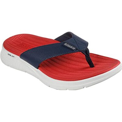 Skechers Sargo Sunview Tongs pour homme, Bleu marine/rouge, 41.5 EU - Publicité Skechers Sargo Sunview Tongs pour homme, Bleu marine/rouge, 41.5 EU - Publicité