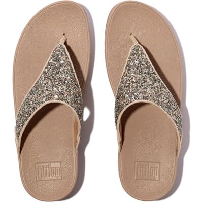 Fitflop Lulu Sandales multi-tons à paillettes - Publicité Fitflop Lulu Sandales multi-tons à paillettes - Publicité