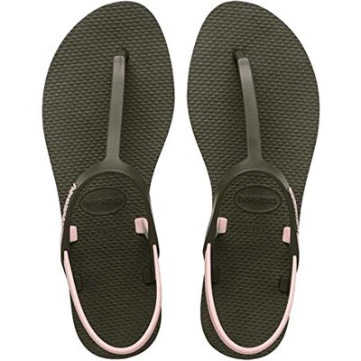 Havaianas You Paraty, Sandale plate, GREEN, - Publicité Havaianas You Paraty, Sandale plate, GREEN, - Publicité