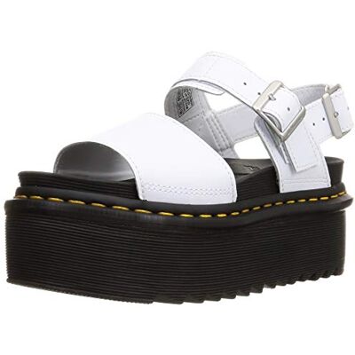 Dr. Martens, Sandales Femme, White Hydro, 40 EU - Publicité Dr. Martens, Sandales Femme, White Hydro, 40 EU - Publicité