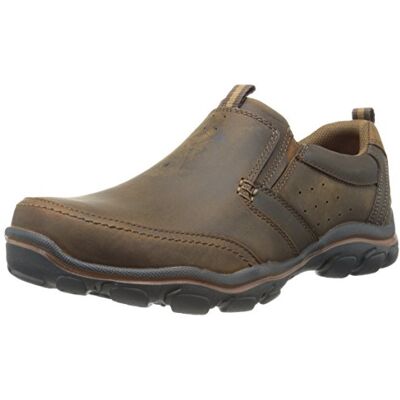 Skechers Montz Devent Mocassins à Enfiler pour Homme, Marron foncé, 42.5 EU - Publicité Skechers Montz Devent Mocassins à Enfiler pour Homme, Marron foncé, 42.5 EU - Publicité