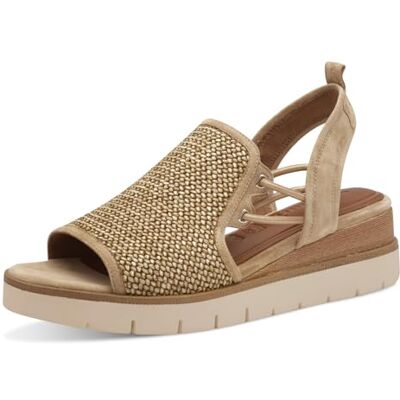 Tamaris Femme Damen 1-28240-44 Sandale cale, Marron, 41 EU - Publicité Tamaris Femme Damen 1-28240-44 Sandale cale, Marron, 41 EU - Publicité