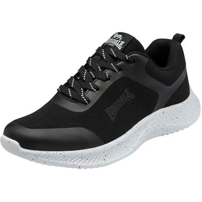 Lonsdale Baskets Winton pour Homme, Noir/Blanc, 45 EU, Noir/Blanc, 45 EU - Publicité Lonsdale Baskets Winton pour Homme, Noir/Blanc, 45 EU, Noir/Blanc, 45 EU - Publicité