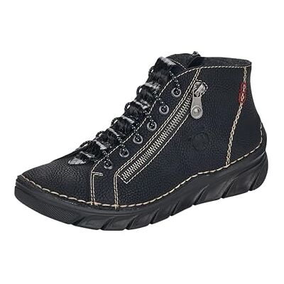 Rieker Femmes 55048 Bottines, Noir 00., 40 EU - Publicité Rieker Femmes 55048 Bottines, Noir 00., 40 EU - Publicité