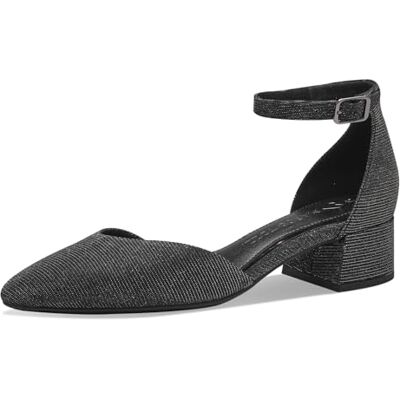 MARCO TOZZI Mocassin by Guido Maria Kretschmer Femme, Noir Métallisé, 38 EU - Publicité MARCO TOZZI Mocassin by Guido Maria Kretschmer Femme, Noir Métallisé, 38 EU - Publicité