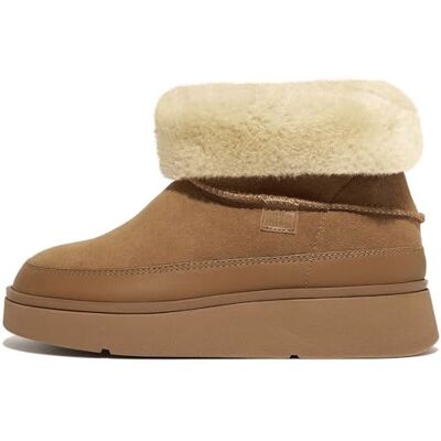 Fitflop Women's Gen-ff Ultra-Shearling Mini Boot Ankle, Beige sable, 36 EU - Publicité Fitflop Women's Gen-ff Ultra-Shearling Mini Boot Ankle, Beige sable, 36 EU - Publicité
