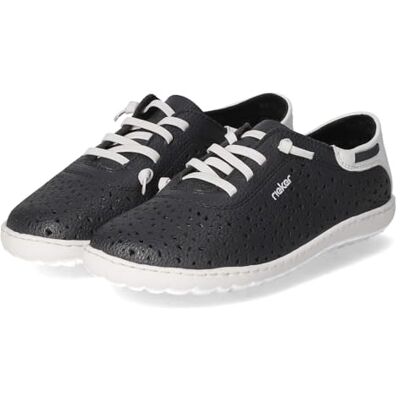 Rieker Chaussures Basses à Lacets pour Femme en Bleu, Bleu, 36 EU - Publicité Rieker Chaussures Basses à Lacets pour Femme en Bleu, Bleu, 36 EU - Publicité