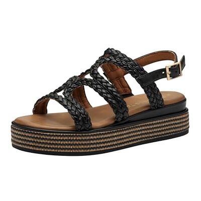 MARCO TOZZI Sandales pour femme , Noir, 41 EU - Publicité MARCO TOZZI Sandales pour femme , Noir, 41 EU - Publicité