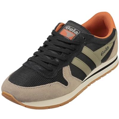 Gola Daytona Baskets classiques pour homme Noir Kaki, Noir kaki., 42 1/3 EU - Publicité Gola Daytona Baskets classiques pour homme Noir Kaki, Noir kaki., 42 1/3 EU - Publicité