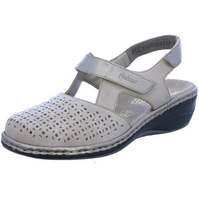 Rieker 47775 cuir 3 cm gris 47775 CUIR 3 CM GRIS 38, Gris - Publicité Rieker 47775 cuir 3 cm gris 47775 CUIR 3 CM GRIS 38, Gris - Publicité
