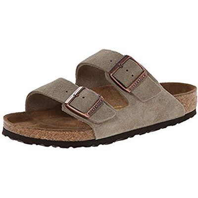 Birkenstock Arizona, Sandales Unisexe adulte Beige taupe, - Publicité Birkenstock Arizona, Sandales Unisexe adulte Beige taupe, - Publicité