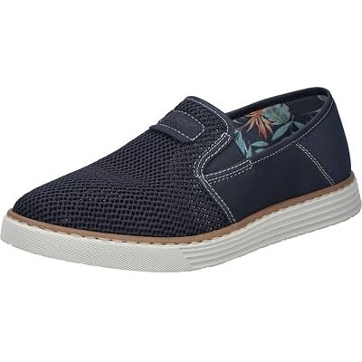 Rieker Homme B2267 Mocassin, Bleu, 46 EU - Publicité Rieker Homme B2267 Mocassin, Bleu, 46 EU - Publicité
