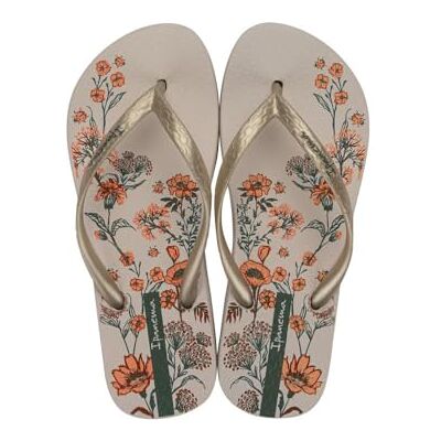 Ipanema Femme Oasis Fem Tongues, Beige, 37 EU - Publicité Ipanema Femme Oasis Fem Tongues, Beige, 37 EU - Publicité