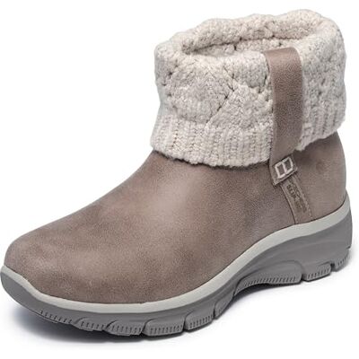 Skechers Easy Going Cozy Weather 2 Chaussures à enfiler mains libres pour femme, taupe, 36.5 EU - Publicité Skechers Easy Going Cozy Weather 2 Chaussures à enfiler mains libres pour femme, taupe, 36.5 EU - Publicité