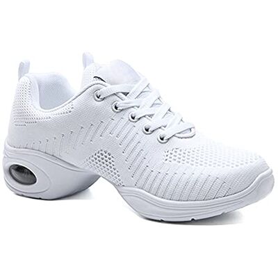 Runxingfu Sport Chaussures de Danse Baskets Femmes Mesh Course À Pied Chaussures Jazz Latin Salle de Bal Talon Moyen Chaussures Talon Moyen - Publicité Runxingfu Sport Chaussures de Danse Baskets Femmes Mesh Course À Pied Chaussures Jazz Latin Salle de Bal Talon Moyen Chaussures Talon Moyen - Publicité