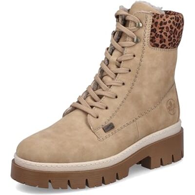Rieker Bottes à lacets Z9430 pour femme Beige 36 EU, beige, 36 EU - Publicité Rieker Bottes à lacets Z9430 pour femme Beige 36 EU, beige, 36 EU - Publicité