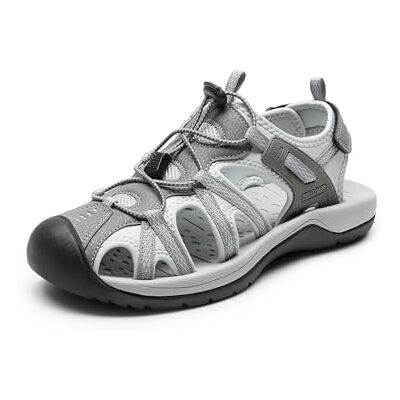 DREAM PAIRS Sandales Sportives d'été pour Hommes Antidérapantes et Respirantes Sandale Extérieure Confortable,Size 48,Gris Clair,DMUMST2505 - Publicité DREAM PAIRS Sandales Sportives d'été pour Hommes Antidérapantes et Respirantes Sandale Extérieure Confortable,Size 48,Gris Clair,DMUMST2505 - Publicité