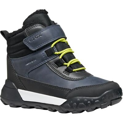 Geox J Trekkyup Boy B ABX Bottines à la Cheville, Bleu Marine/Citron Vert, 37 EU - Publicité Geox J Trekkyup Boy B ABX Bottines à la Cheville, Bleu Marine/Citron Vert, 37 EU - Publicité