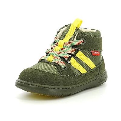 Kickers KICKBUBBLO,BOTTILLON BEBE KAKI JAUNE, 19 EU - Publicité Kickers KICKBUBBLO,BOTTILLON BEBE KAKI JAUNE, 19 EU - Publicité