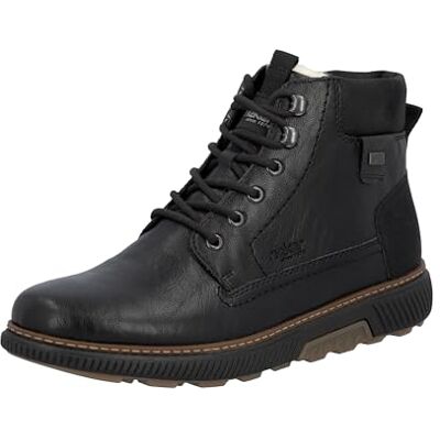 Rieker Bottes à lacets pour homme B3342, Noir, 45 EU Large - Publicité Rieker Bottes à lacets pour homme B3342, Noir, 45 EU Large - Publicité