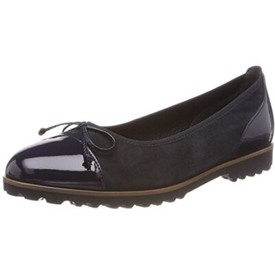 Gabor Shoes Jollys, Ballerines Femme, Bleu (Pazifik Cognac), 38 EU - Publicité Gabor Shoes Jollys, Ballerines Femme, Bleu (Pazifik Cognac), 38 EU - Publicité