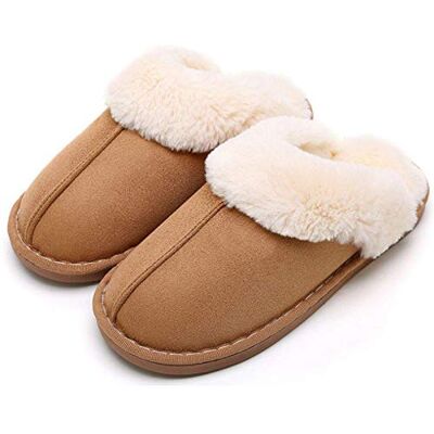 RXYNLL Chaussons chaussons femme Chaussons Maison Femme Hiver Mémoire Mousse Peluche Confortable Pantoufles Femme Antidérapant (Kaki, Adulte, Femme, 37, Numérique, Système Taille Chaussures EU, Mince) - Publicité RXYNLL Chaussons chaussons femme Chaussons Maison Femme Hiver Mémoire Mousse Peluche Confortable Pantoufles Femme Antidérapant (Kaki, Adulte, Femme, 37, Numérique, Système Taille Chaussures EU, Mince) - Publicité