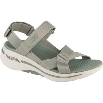 Skechers Sandales pour femme, 37 EU, gris, 37 EU - Publicité Skechers Sandales pour femme, 37 EU, gris, 37 EU - Publicité