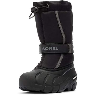 Sorel Flurry bottes d'hiver pour enfants, Noir (Black x City Grey), 31 EU - Publicité Sorel Flurry bottes d'hiver pour enfants, Noir (Black x City Grey), 31 EU - Publicité