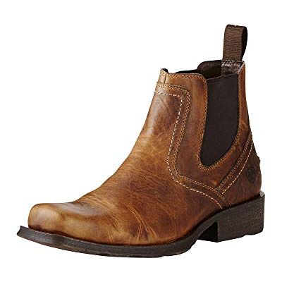 Ariat Rambler Bottes de cowboy western à bout carré pour homme, Marron grange, 42.5 EU - Publicité Ariat Rambler Bottes de cowboy western à bout carré pour homme, Marron grange, 42.5 EU - Publicité
