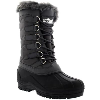 Polar Femmes Nylon De Plein Air Neige Canard Pluie Fourrure Brassard Bottes GRE40 AYC0136 - Publicité Polar Femmes Nylon De Plein Air Neige Canard Pluie Fourrure Brassard Bottes GRE40 AYC0136 - Publicité