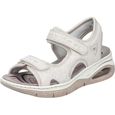 Rieker Sandales de trekking pour femme Beige 37 EU, beige, 37 EU - Publicité Rieker Sandales de trekking pour femme Beige 37 EU, beige, 37 EU - Publicité