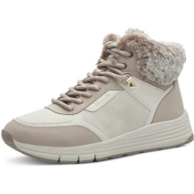 Tamaris Femme Botte Tendance, Ecru, 42 EU - Publicité Tamaris Femme Botte Tendance, Ecru, 42 EU - Publicité