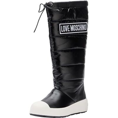 Love Moschino Femme Ja15865h0hin00a Bottes SNOW , Noir,39 EU - Publicité Love Moschino Femme Ja15865h0hin00a Bottes SNOW , Noir,39 EU - Publicité
