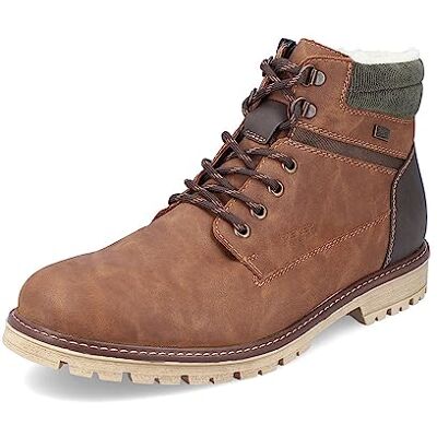 Rieker Homme Bottines F3611, Monsieur Bottines à Lacets,Hydrofuge,riekerTEX,Bottes,Chukka Boot,Bottes Courtes,Marron (Braun / 25),44 EU / 9.5 UK - Publicité Rieker Homme Bottines F3611, Monsieur Bottines à Lacets,Hydrofuge,riekerTEX,Bottes,Chukka Boot,Bottes Courtes,Marron (Braun / 25),44 EU / 9.5 UK - Publicité