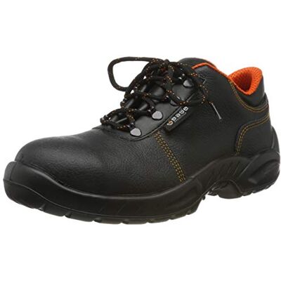 Base Protection , Termini Chaussure de Sécurité pour Femmes et Hommes, Noir et Orange, Taille 44 - Publicité Base Protection , Termini Chaussure de Sécurité pour Femmes et Hommes, Noir et Orange, Taille 44 - Publicité