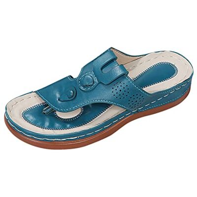 Spritumn-Home Chaussure Femme Ete Sandales Mode Bout Ouvert CompenséEs Plateforme Pantoufles Sandale Chaussures Orthopediques Femmes Mules Confort - Publicité Spritumn-Home Chaussure Femme Ete Sandales Mode Bout Ouvert CompenséEs Plateforme Pantoufles Sandale Chaussures Orthopediques Femmes Mules Confort - Publicité